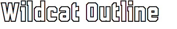 Wildcat Outline