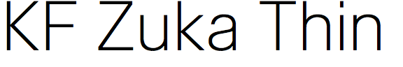 KF Zuka Thin