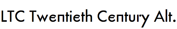 LTC Twentieth Century Alternate