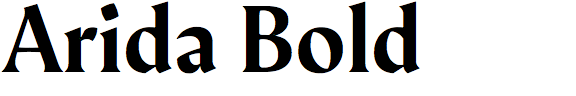 Arida Bold