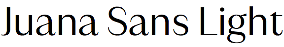 Juana Sans Light