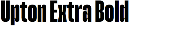 Upton Extra Bold