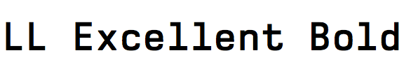 LL Excellent Bold