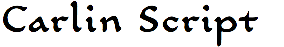 Carlin Script