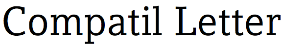 Compatil Letter