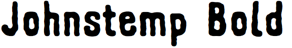 Johnstemp Bold