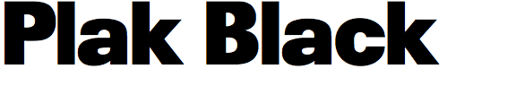 Plak Black