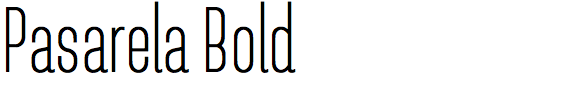 Pasarela Bold