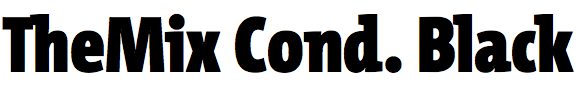 TheMix Condensed Black