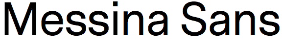 Messina Sans