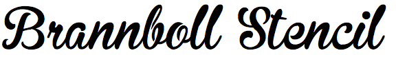 Brannboll Stencil