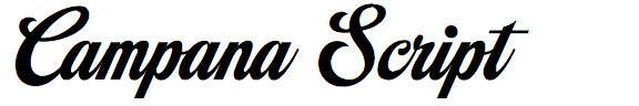 Campana Script