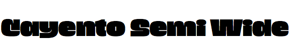 Cayento Semi Wide