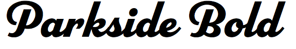 Parkside Bold