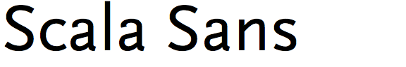 Scala Sans