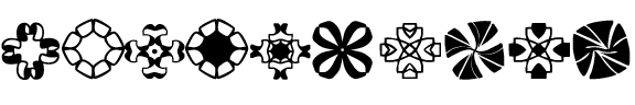 Download Identifont Ff Dingbats 2 0 Stars And Flowers SVG Cut Files