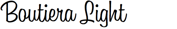 Boutiera Light