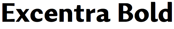 Excentra Bold