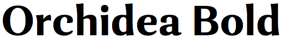 Orchidea Bold