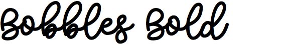 Bobbles Bold