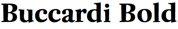 Buccardi Bold