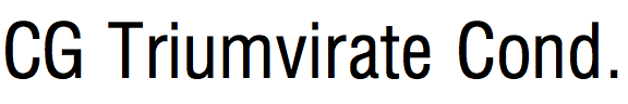 CG Triumvirate Condensed