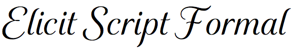 Elicit Script Formal