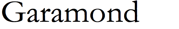 Monotype Garamond