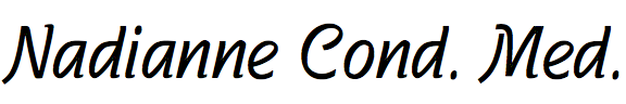 Nadianne Condensed Medium