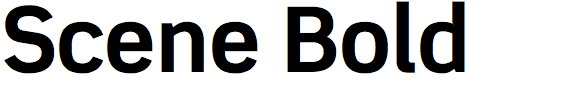Scene Bold