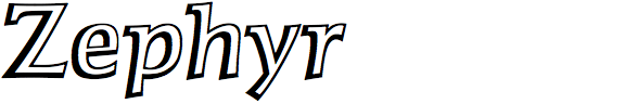 Zephyr (Monotype)