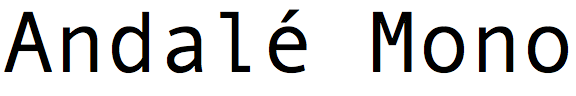 Andalé Mono