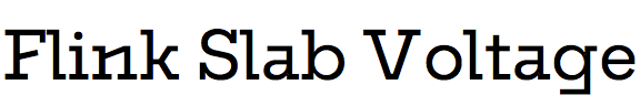 Flink Slab Voltage