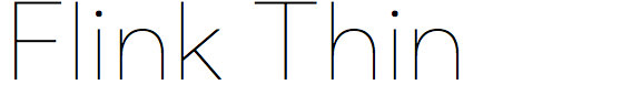 Flink Thin