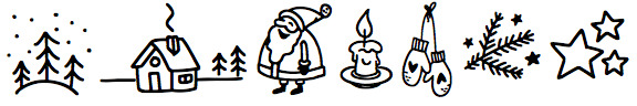 Dreaming Outloud Sans Christmas Doodles