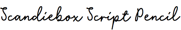 Scandiebox Script Pencil