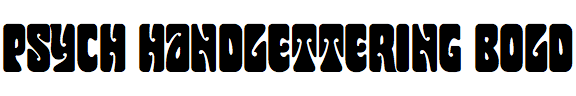 Psych Handlettering Bold