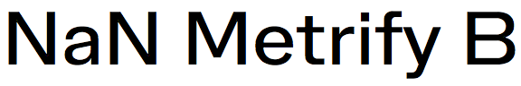 NaN Metrify B