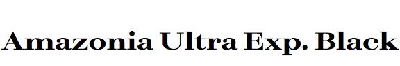 Amazonia Ultra Expanded Black