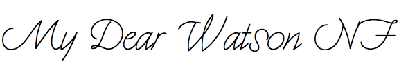 My Dear Watson NF