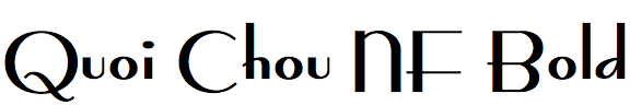Quoi Chou NF Bold