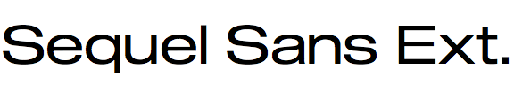 Sequel Sans Extended
