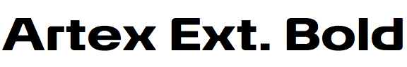 Artex Extended Bold