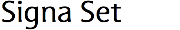 Signa Set