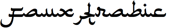 Faux Arabic