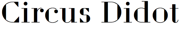 Circus Didot