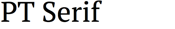 PT Serif