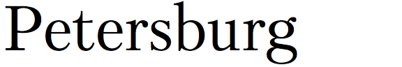 Petersburg