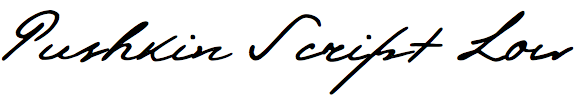 Pushkin Script Low