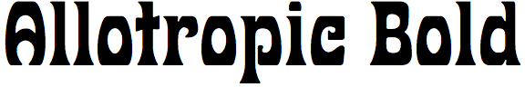 Allotropic Bold